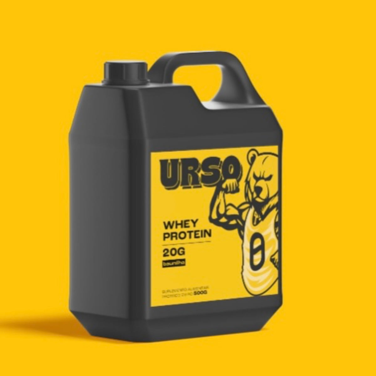 Whey Protein URSO 3kg (Galão) + Moletom de BRINDE