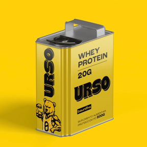Whey Protein URSO 500g (Lata) + Moletom de BRINDE