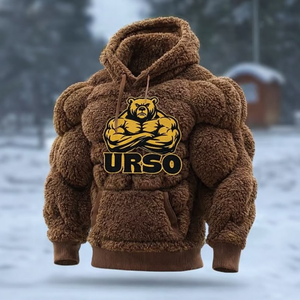 Moletom Peluciado com Músculos URSO