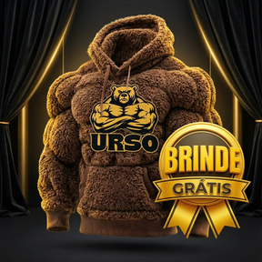Whey Protein URSO 3kg (Galão) + Moletom de BRINDE